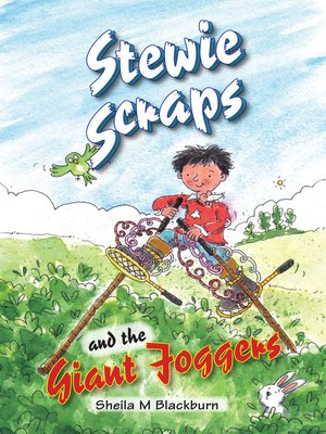 cover image of Stewie Scraps and the Giant Joggers